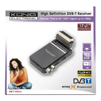 DVB-T HDMI10 High definition dvb-t ontvanger Verpakking foto